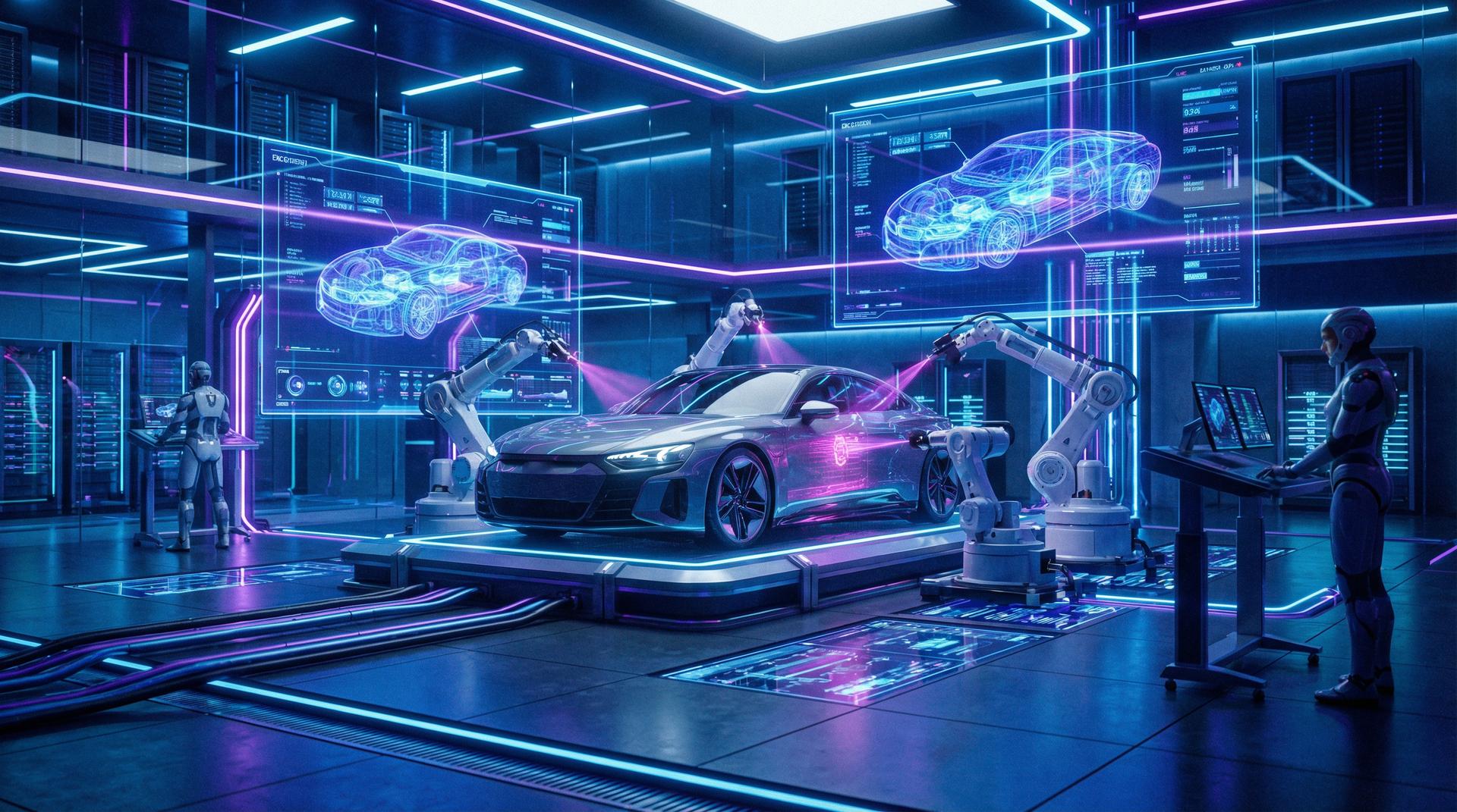 萝莉塔AI修车视频