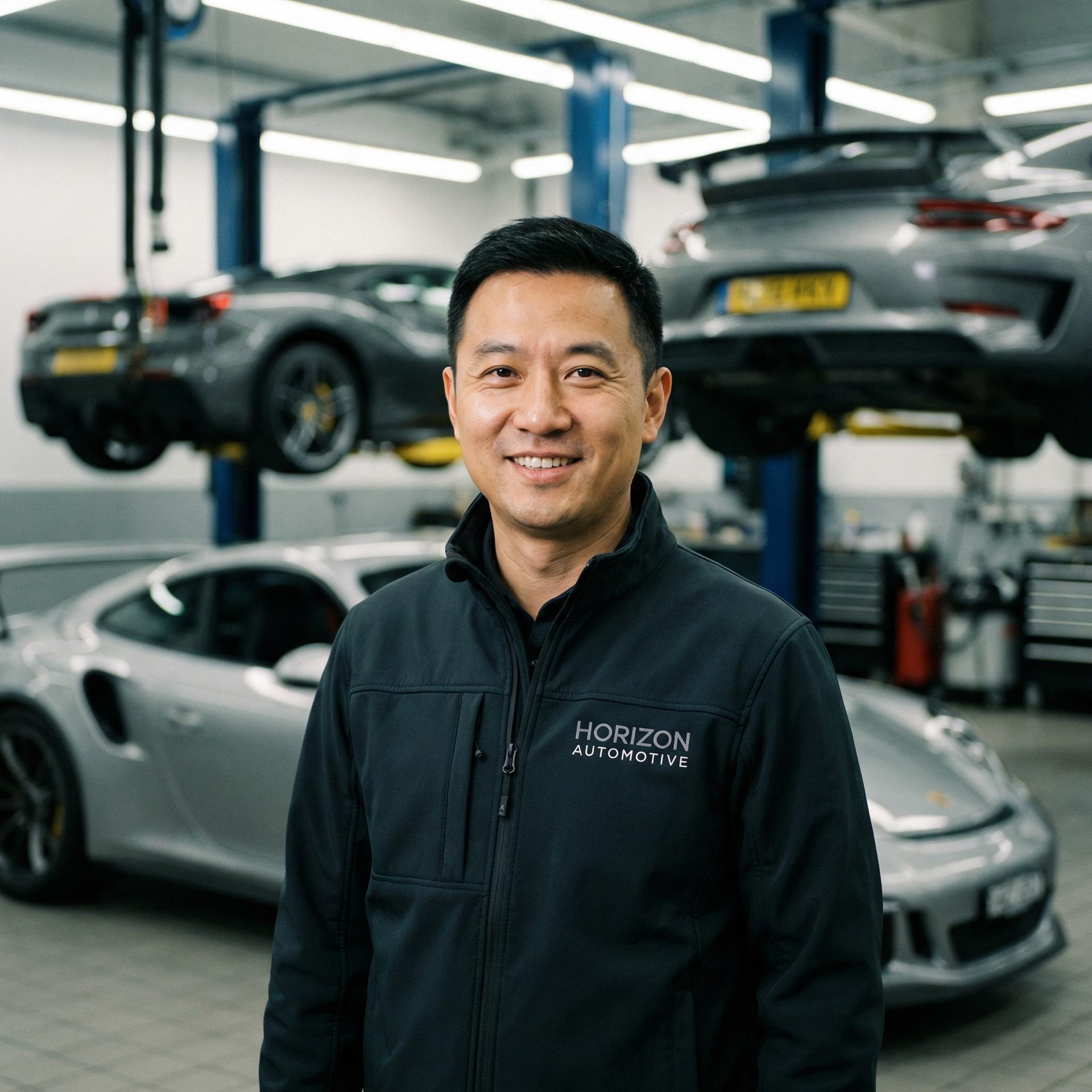 萝莉塔修车改装专家张伟