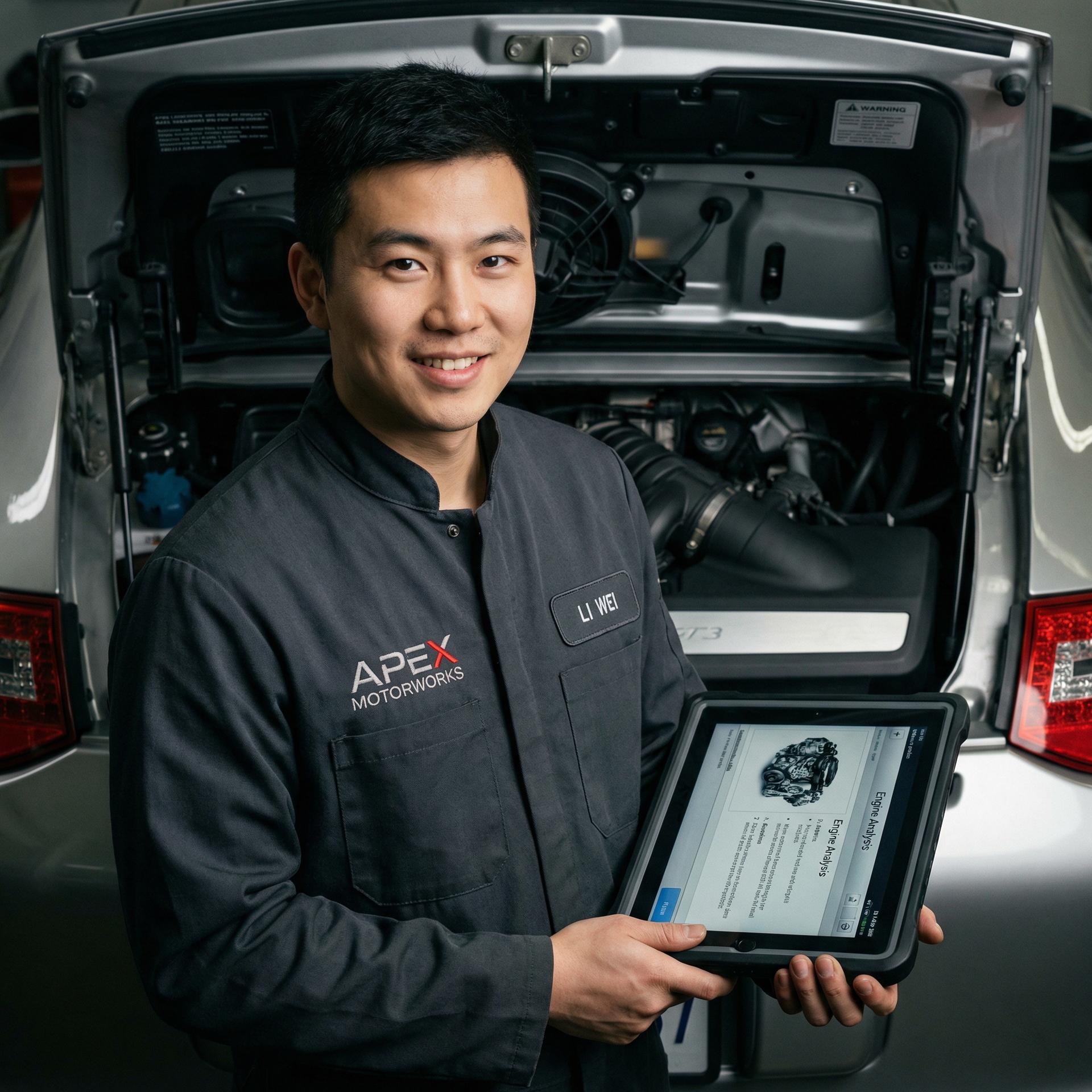 萝莉塔修车技术顾问王磊