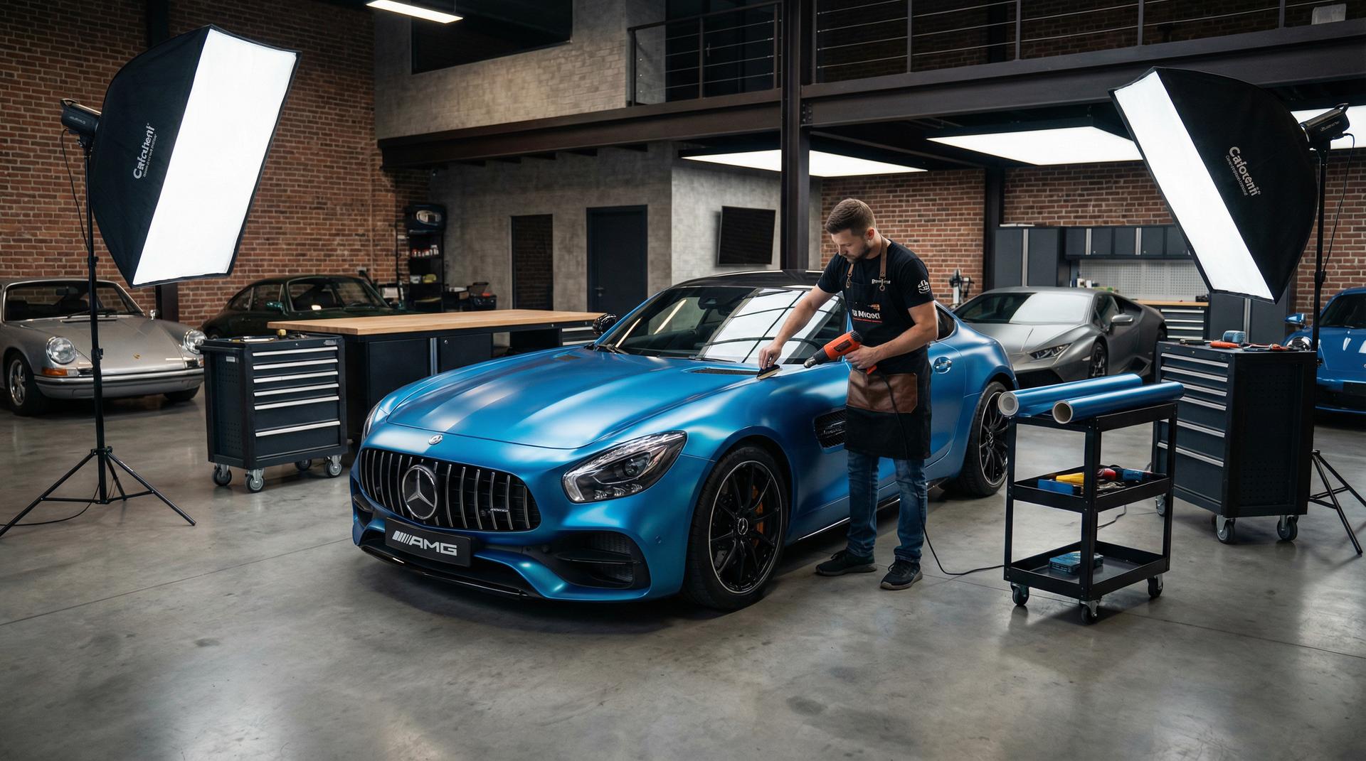 萝莉塔奔驰AMG改装视频